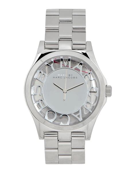 marc jacobs silver watch|marc jacobs watch women.